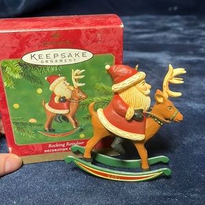 Rocking Reindeer Hallmark Keepsake Ornament